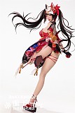 【キツネ】Bezlya Doll フルシリコン製 155cm Iカップ 蠢沫沫ヘッド 口開閉機能付き 眉毛と睫毛植毛加工あり 2.2CFシリーズ 可愛い ラブドール