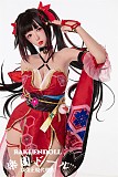 【キツネ】Bezlya Doll フルシリコン製 155cm Iカップ 蠢沫沫ヘッド 口開閉機能付き 眉毛と睫毛植毛加工あり 2.2CFシリーズ 可愛い ラブドール