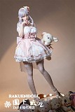 【精霊】Bezlya Doll フルシリコン製 155cm Iカップ 卡地亚ヘッド 口開閉機能付き 眉毛と睫毛植毛加工あり 2.2CFシリーズ 可愛い ラブドール