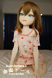 【ミニドール！約15kg  S-TPE製！オーラル可能！】Annaヘッド＆110cm バスト平 カスタマイズ可能 ラブドール 色気美人 Irokebijin
