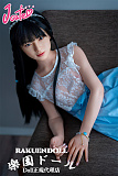 【ロり系】萌咲（もえ）ヘッド（植毛タイプ） ＆ 137cm バスト平 LL団 フルシリコンドール 可愛い女の子  J cute