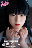 【ロり系】萌咲（もえ）ヘッド（植毛タイプ） ＆ 137cm バスト平 LL団 フルシリコンドール 可愛い女の子  J cute