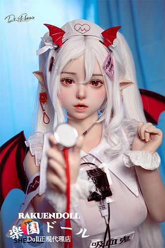 【高クオリティ版塗装加工選択可！ハロウィーン祭り】朵朵2.0ヘッド& 148cm Dカップ  口開閉機能付き 等身大リアルラブドール 宣材写真はフルシリコン製 SHEdoll