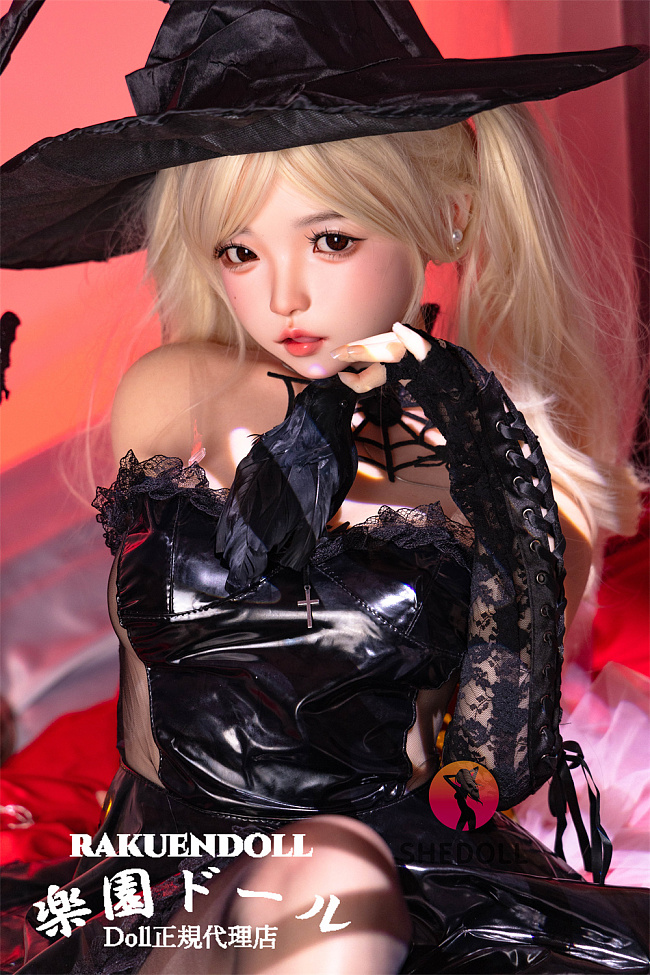 【ハロウィーン祭り 高クオリティ版塗装加工選択可！】洛小乙2.0ヘッド& 148cm Dカップ 口開閉機能付き  等身大リアルラブドール 宣材写真はフルシリコン製 SHEdoll