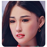 【可愛いロリ】乐瑶（Yao）ヘッド&160cm Eカップ 口開閉機能選択可能 フルシリコン製ラブドール JYDOLL   身体リアルメイク付き