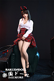 【可愛い悪魔登場！】洛水（luoshui）ヘッド＆163cm Fカップ  ハロウィーン祭り フルシリコン製ラブドール リアルメイク無料付き  JYDOLL