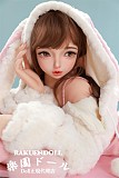 【可愛いロリ】乐瑶（Yao）ヘッド&160cm Eカップ 口開閉機能選択可能 フルシリコン製ラブドール JYDOLL   身体リアルメイク付き