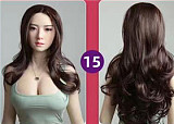 【可愛いロリ】乐瑶（Yao）ヘッド&160cm Eカップ 口開閉機能選択可能 フルシリコン製ラブドール JYDOLL   身体リアルメイク付き