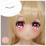 【ロリドール】#118 ウシオ・オカザキヘッド ＆ 105cm AA-cup  tpeヘッド＋TPEボディヘッド及びボディー材質選択可能 105cm＆135ボディ搭載可能  Aotume