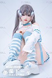 【ロリタイプ】161cm Eカップ &  杨枝甘露-J040ヘッド 巨乳 フルシリコン製 ギャル系ラブドール 高級シリコン頭部 ダッチワイフ FUDOLL