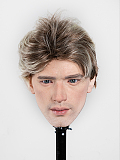【新作】男性ラブドール！Kevinヘッド＆173cm 35kg 一体式ペニス 筋肉タイプ リアルメイク付き fanreal doll フルシリコンラブドール