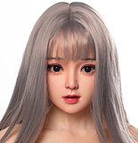 【新作】#青棠（qingtang）ヘッド&168cm Fカップ  メイク① コラボ フルシリコン製 2.2Uシリーズ 口開閉機能付き 眉毛と睫毛植毛加工あり お姉さんタイプ セクシー  ラブドール  Bezlya Doll（Missdoll）