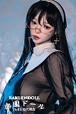【新作】#青棠（qingtang）ヘッド&168cm Fカップ  メイク① コラボ フルシリコン製 2.2Uシリーズ 口開閉機能付き 眉毛と睫毛植毛加工あり お姉さんタイプ セクシー  ラブドール  Bezlya Doll（Missdoll）