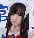 【新作】#青棠（qingtang）ヘッド&168cm Fカップ  メイク① コラボ フルシリコン製 2.2Uシリーズ 口開閉機能付き 眉毛と睫毛植毛加工あり お姉さんタイプ セクシー  ラブドール  Bezlya Doll（Missdoll）