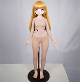 【アニメドール】新ボディー！麻衣ヘッド＆ 85cm巨乳 可愛い子 ウサギ ラビットちゃん ソフトビニール製頭部 TPE製ボディ ミニラブドール 宣伝画像と同じ制服も付属 Mozudoll