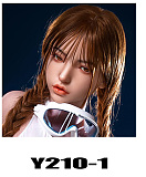 Yearndoll Y223ヘッド170cm Eカップ  高級版 新作 知性的 優しい顔 等身大リアルラブドール