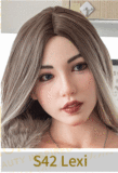 Real lady 170cm Cカップ S17ヘッド 有名モデルの型取り シリコン製リアルラブドール 塗装加工あり 眉毛と睫毛植毛加工あり リアルドール 等身大 ダッチワイフ