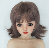 Sanhui doll 可愛いラブドール 最新技術【フェイシャルEX】機能付き選択可能 シームレス 105cm Bカップ ＃3ヘッド フルシリコン製ラブドール ミニドール 小学生