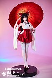 FUdoll J024ヘッド 157cm Fカップ 巨乳 ラブドール 等身大リアルドール 宣材写真は口開閉機能付き シリコン頭部+TPEボディ