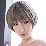 【新作発売】A15芽依（めい）ヘッド & 150cm Cカップ  可愛い フルシリコン製ラブドール M16ジョイント汎用版 Artdoll