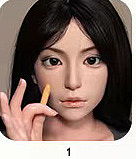 【ロリ系】茉莉ヘッド 148cm Dカップ シリコンヘッド＋TPEボディー 可愛い ラブドール 口腔模拟 FUDOLL