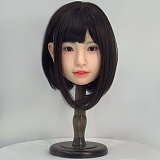 【ロり系】唯（Yui）ヘッド ＆ 133cm 雰囲気美人 バスト平 LL団 小学生 フルシリコンドール ロり系 可愛い女の子  J cute