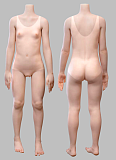 【ロり系】唯（Yui）ヘッド ＆ 133cm 雰囲気美人 バスト平 LL団 小学生 フルシリコンドール ロり系 可愛い女の子  J cute