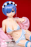 Aotume Doll アニメドール #126ヘッド 145cm Dカップ レムコスプレ ロり系 ヘッド及びボディー材質選択可能