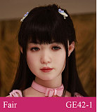 waxdoll 小学生ダッチワイフ GD21ヘッド 植毛タイプ 142cm AAカップ ロり系 美少女ダッチドール 等身大リアルドール シリコンドール