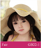 waxdoll 小学生ダッチワイフ GD21ヘッド 植毛タイプ 142cm AAカップ ロり系 美少女ダッチドール 等身大リアルドール シリコンドール