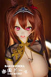 【即納・国内発送・送料無料】Mini Doll ミニドール セックス可能  大和赤骥ヘッド 60cm 巨乳 シリコン製ドール 軽量化 1kg 小さいラブドール