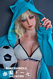 Irontech Doll 新ボディー！161cm Fカップ  S14ヘッド サッカーの応援美女 リアルラブドール フルシリコン製ラブドール 等身大 エッチドール