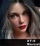 XTDOLL MengLingヘッド 新作！ 157cm Dカップ 軽量化24kg美人 宣伝画像フルシリコン メガネラブドール