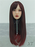 XTDOLL MengLingヘッド 新作！ 157cm Dカップ 軽量化24kg美人 宣伝画像フルシリコン メガネラブドール