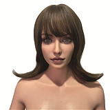 XTDOLL MengLingヘッド 新作！ 157cm Dカップ 軽量化24kg美人 宣伝画像フルシリコン メガネラブドール