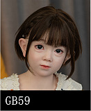 GB05Rヘッド ＆ 120cm  シリコン頭部+TPEボディ 宣材写真がリアルメイク付き axbdoll
