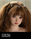 ATB21ヘッド ＆ 110cm 平らボディ axbdoll tpe製ラブドール 宣材写真がリアルメイク付き