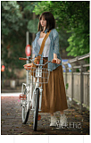 蛍火日記 琉璃（Liuli）⑤メイクヘッド 159cm Eカップ メイド服 お口の開閉機能選択可！ シリコンヘッド＋TPEボディー 塗装加工あり ラブドール