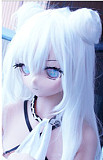 WMdoll アニメドール 157cm Bカップ#Y009ヘッド ロリータ ソフトビニール製ヘッド+TPE製ボディ 等身大リアルラブドール