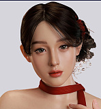 MMXDOLL 黒スト曲線のつくりだす美しさ 梦涵（Menghan）ヘッド 170cm等身大 Iカップ 爆乳お姉ちゃん リアルアダルトドール 宣材写真はキキ大人メイク フルシリコン製セックス人形