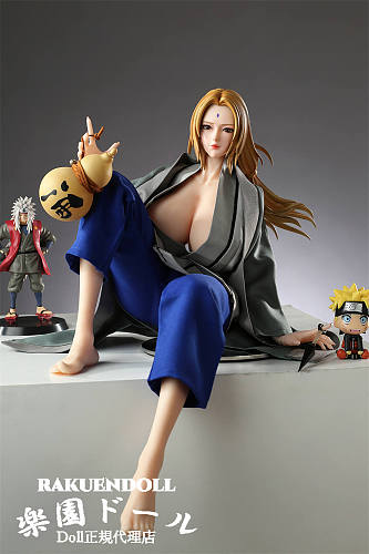 Otaku Doll ミニドール 綱手コスプレ NARUTOフィギュア 65cm PVCヘッド+シリコンボディ 収納が便利 使いやすい 普段は鑑賞用 小さいラブドール cosplay