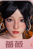 SHEDOLL 青髪の姫君 江小婉（Jiangxiaowan）ヘッド 33kg 168cm Eカップ 宣材写真はフルシリコン セックス人形 ロリラブドール