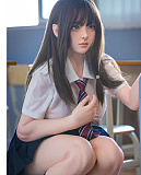 【TPEボディー！】蛍火日記  琉璃（Liuli）ヘッド 158cm Eカップ メイク③ お口の開閉機能選択可！ シリコンヘッド＋TPEボディー  リアルラブドール 塗装加工あり