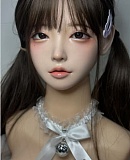 realgirl Lシリーズ(A工場) L10ヘッド シリコンヘッド 単品 物静かな少女タイプ 145-170cmボディに適用可能 M16ジョイントで接続 リアルドール