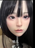 realgirl Lシリーズ(A工場) L14ヘッド シリコンヘッド 単品  クセの強い顔立ち  145-170cmボディに適用可能 M16ジョイントで接続 ダッチワイフ