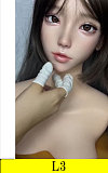 realgirl Lシリーズ(A工場) L14ヘッド シリコンヘッド 単品  クセの強い顔立ち  145-170cmボディに適用可能 M16ジョイントで接続 ダッチワイフ