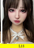 realgirl Lシリーズ(A工場) L14ヘッド シリコンヘッド 単品  クセの強い顔立ち  145-170cmボディに適用可能 M16ジョイントで接続 ダッチワイフ