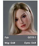 ZELEXdoll 欧米風リアルダッチワイフ GE86ヘッド ＆ 165cm新型165X F-cup シリコンドール