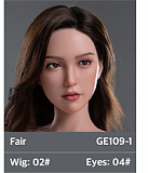 ZELEXdoll 欧米風リアルダッチワイフ GE86ヘッド ＆ 165cm新型165X F-cup シリコンドール