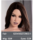 ZELEXdoll 欧米風リアルダッチワイフ GE86ヘッド ＆ 165cm新型165X F-cup シリコンドール